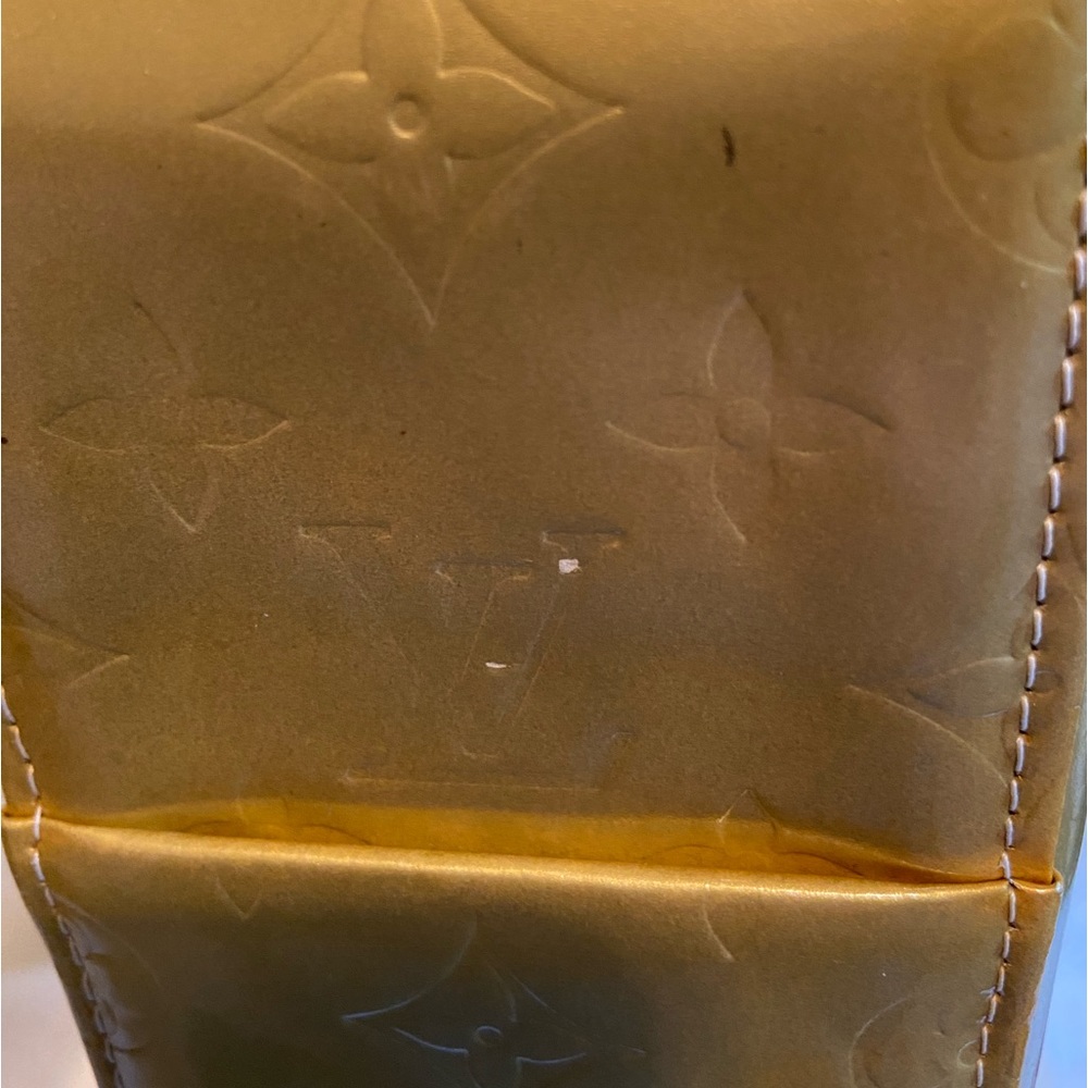 SOLD LV VGUC Vintage Columbus Tote in Green Vernis Leather - Picture 14 of 16